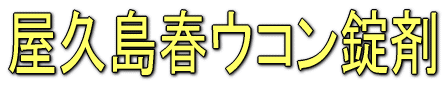 屋久島春ウコン錠剤(粒)